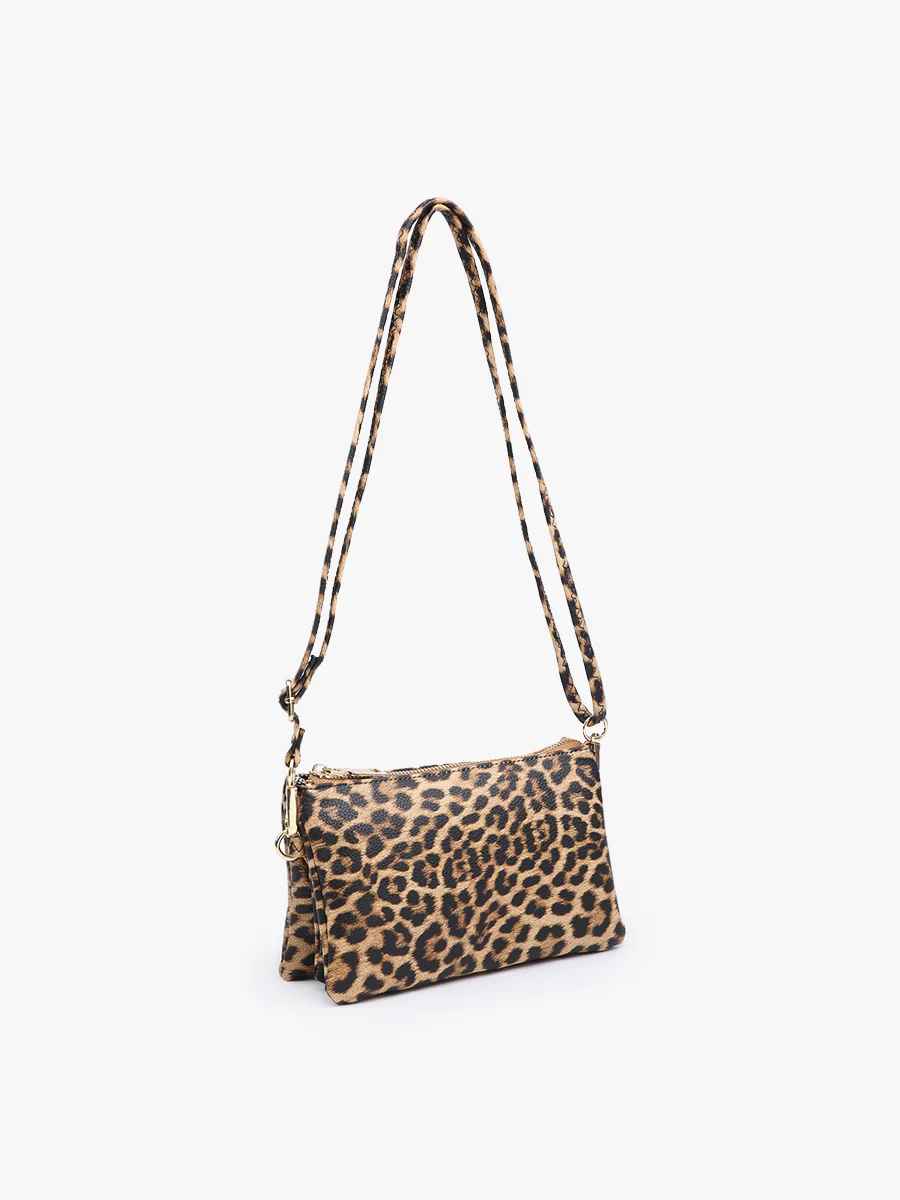 Riley Vegan Leopard Crossbody - Image 3