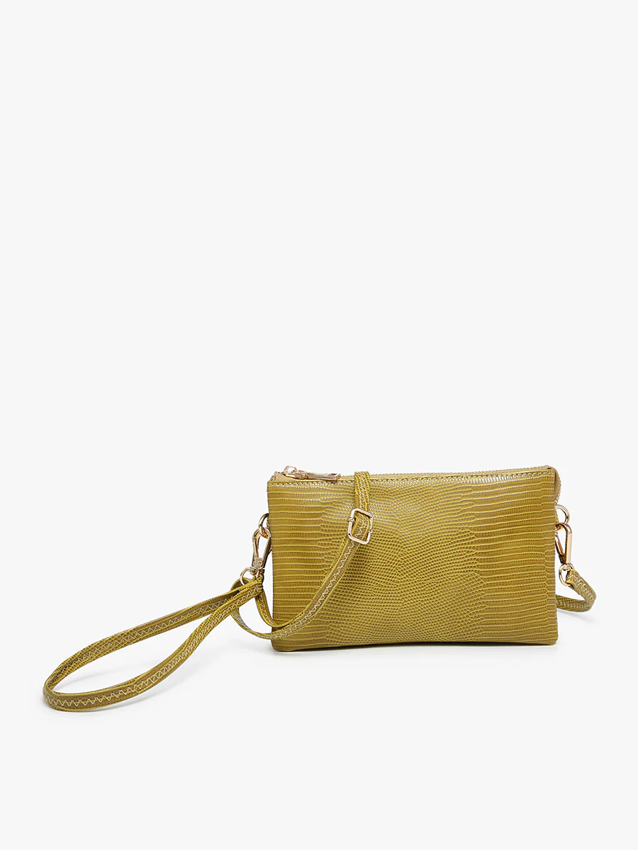 Riley Vegan Lizard Crossbody - Image 4