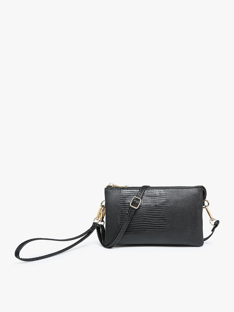 Riley Vegan Lizard Crossbody - Image 5