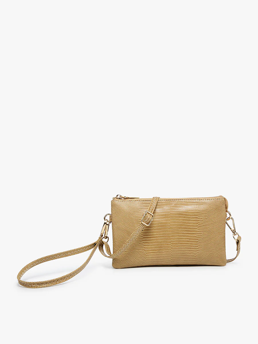 Riley Vegan Lizard Crossbody - Image 6