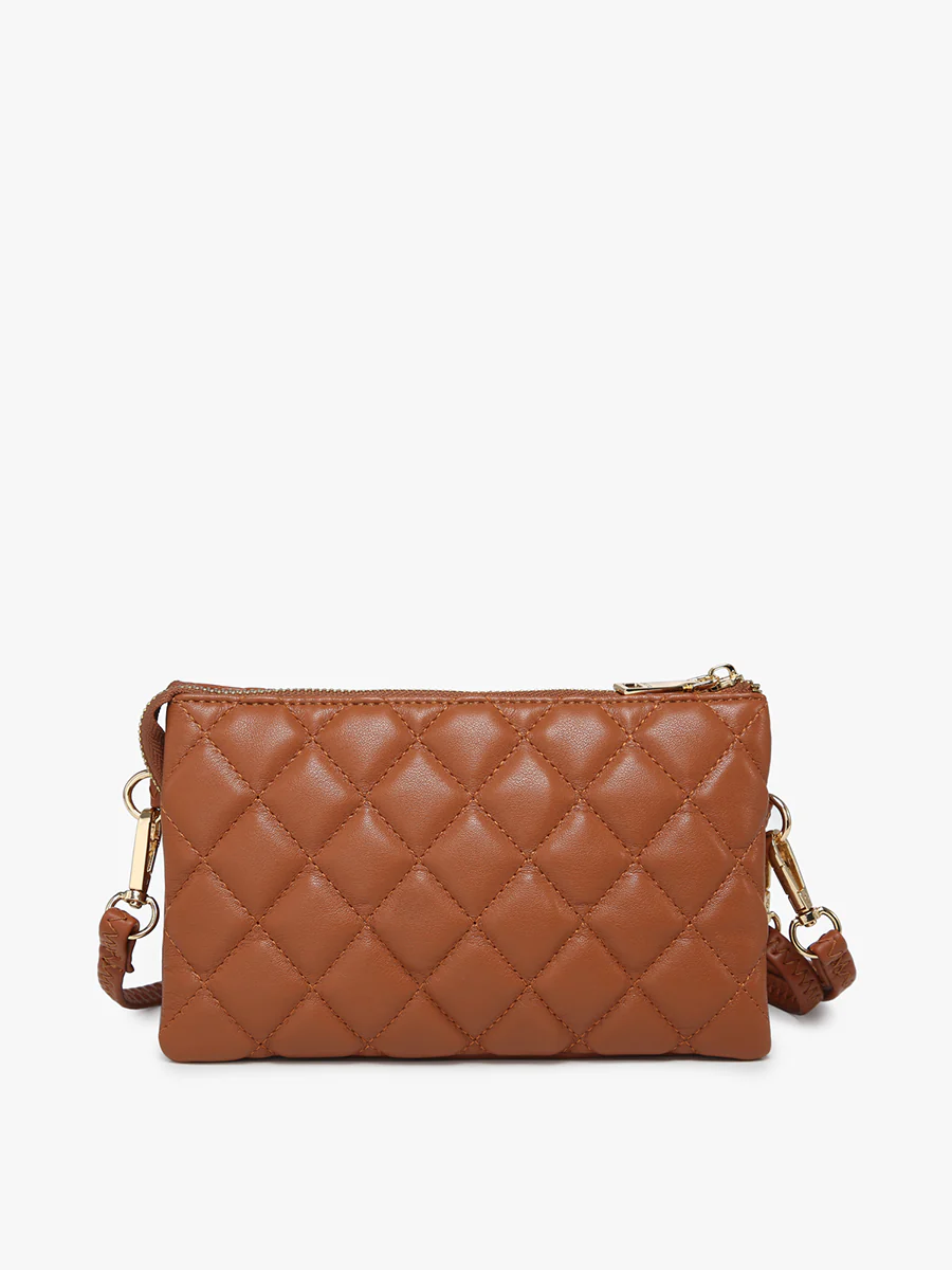 Riley Vegan Quilted Crossbody - Image 3