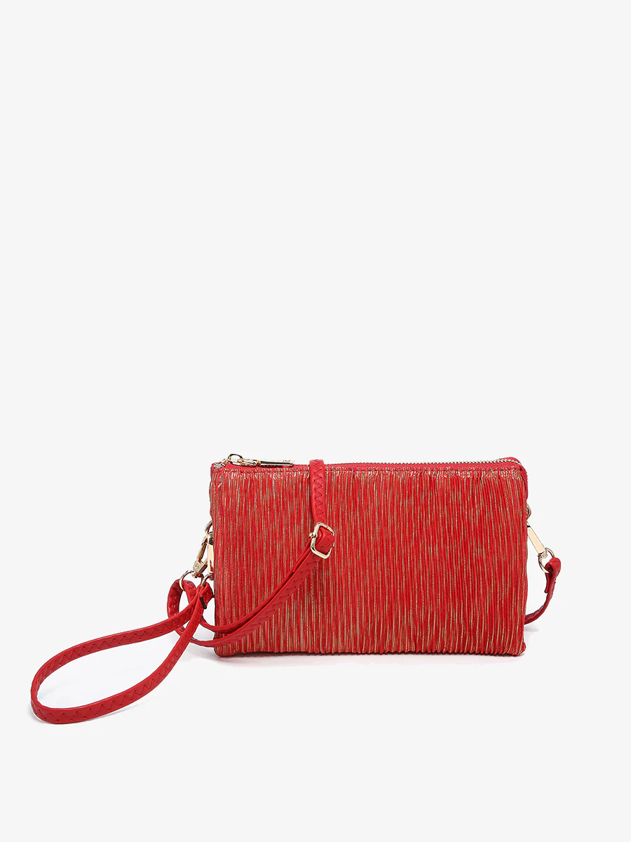 Riley Shimmer Stripe Crossbody - Image 7