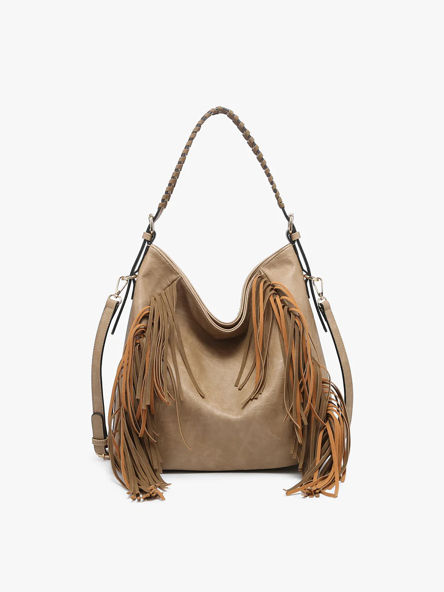 Sav Vegan Fringe Hobo - Image 5
