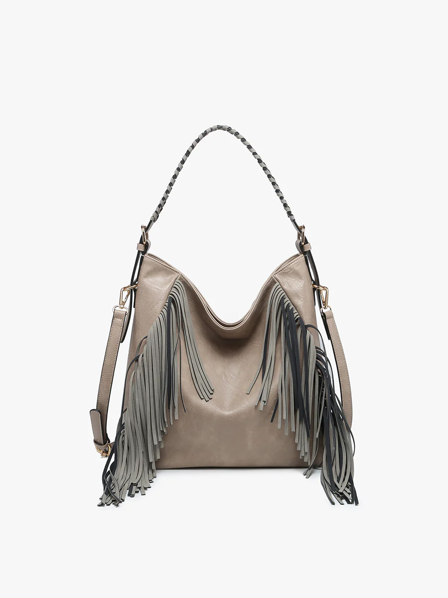 Sav Vegan Fringe Hobo - Image 7
