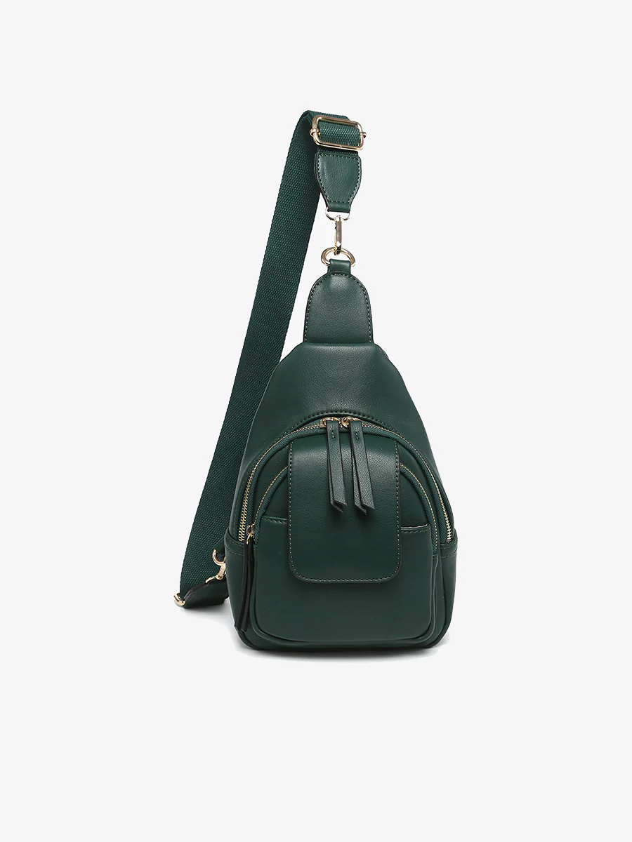 Sophia Vegan Sling Bag - Image 12