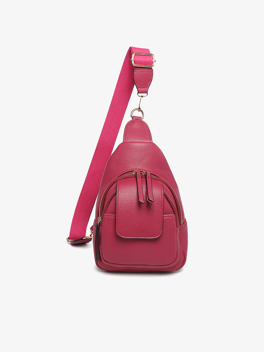 Sophia Vegan Sling Bag - Image 13