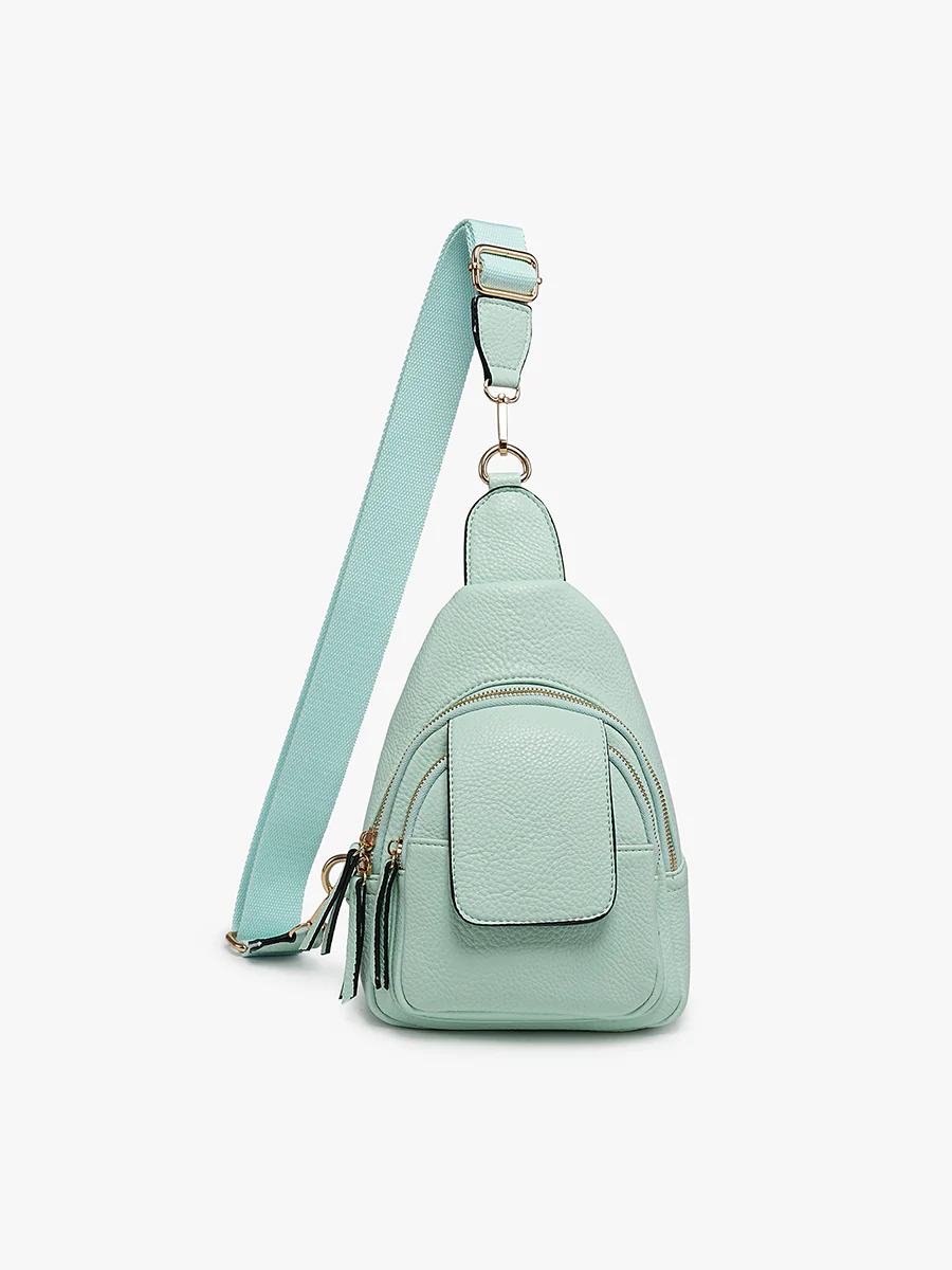 Sophia Vegan Sling Bag - Image 15