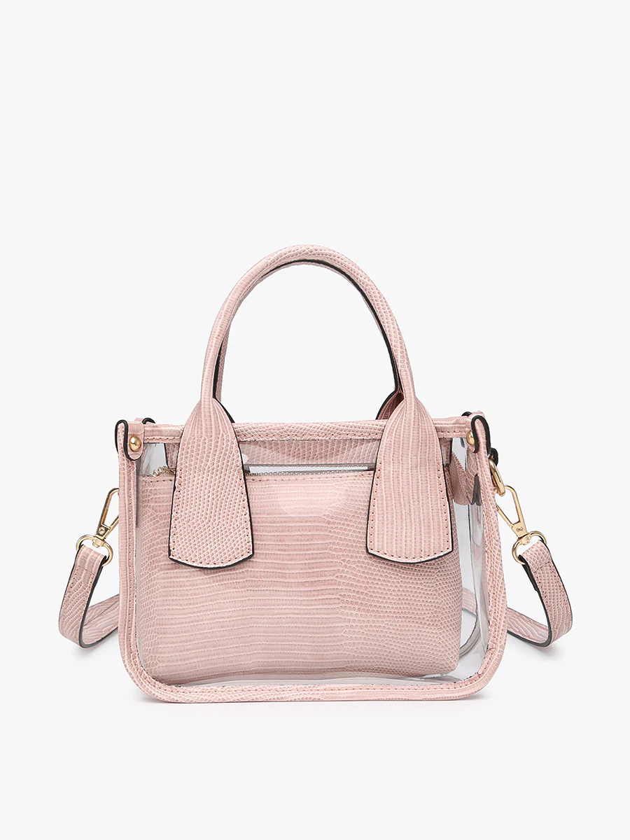 Stacey Vegan Clear Satchel - Image 10