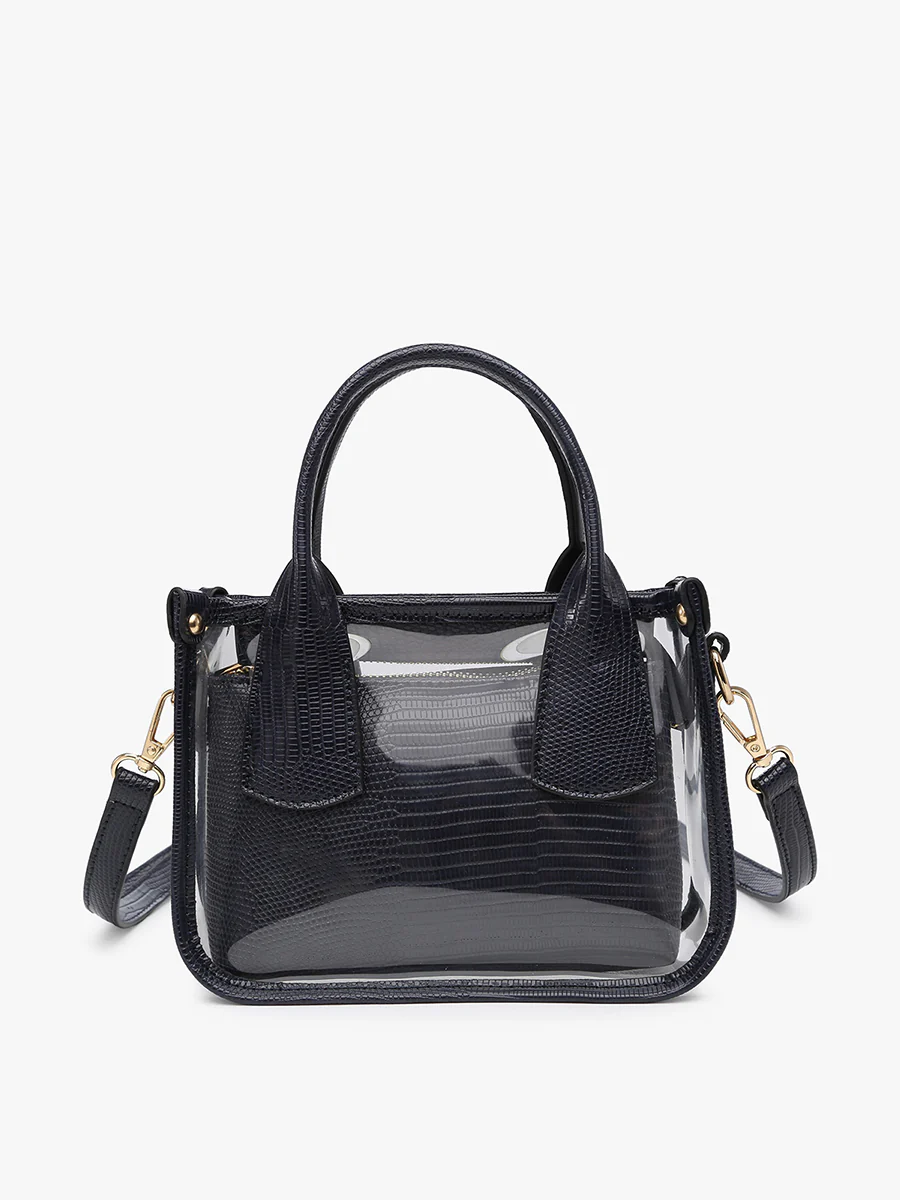 Stacey Vegan Clear Satchel - Image 11