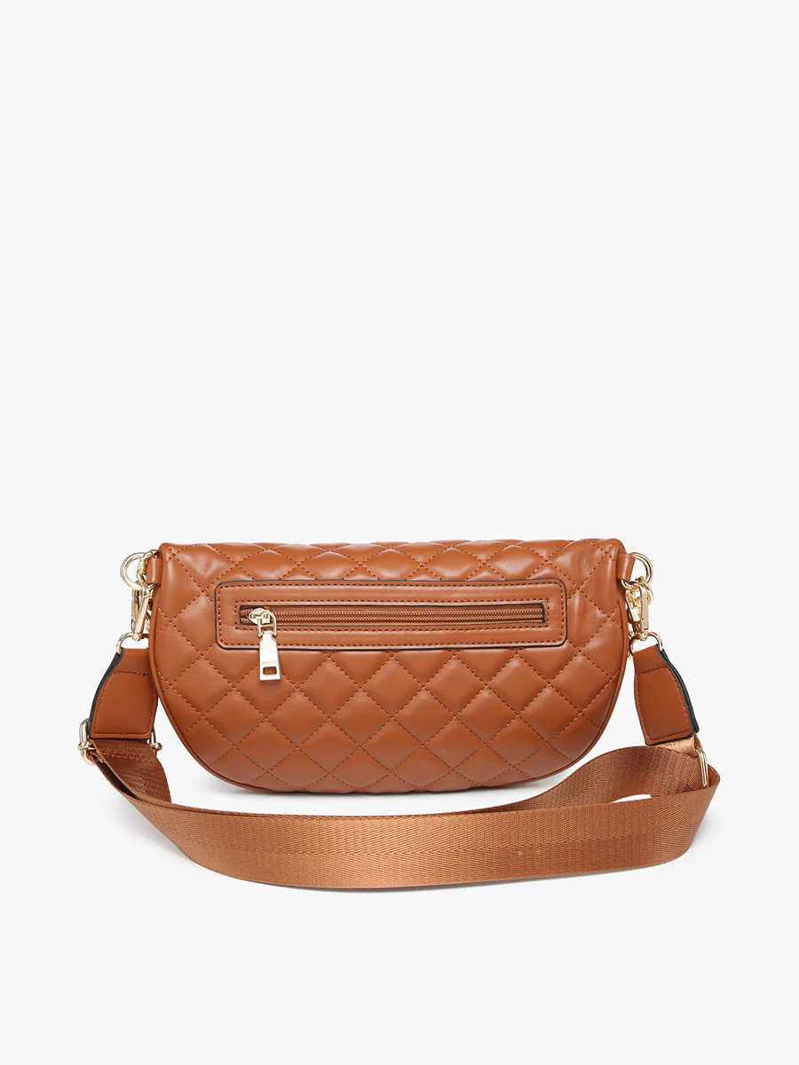 Sylvie Vegan Quilted Belt Bag - Image 3