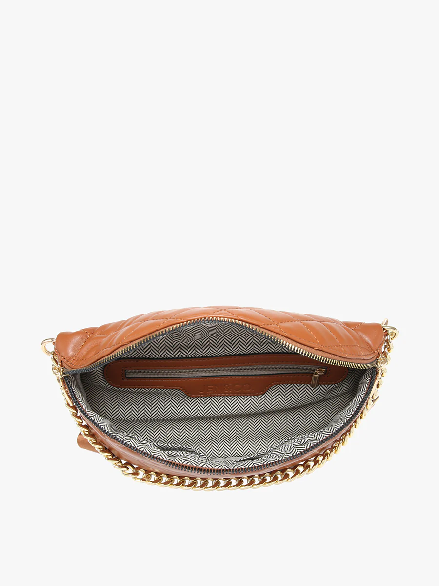 Sylvie Vegan Quilted Belt Bag - Image 4
