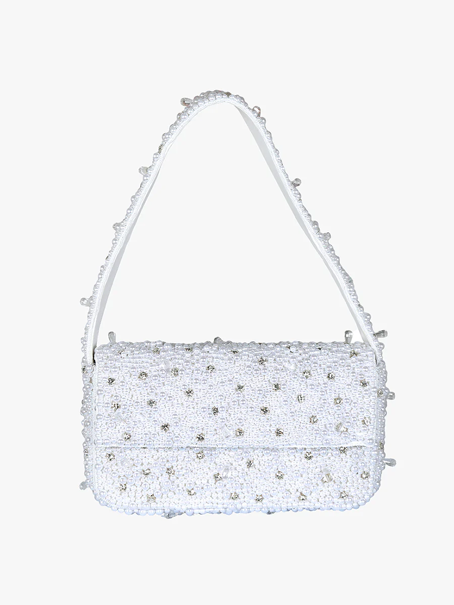 Tana Beaded Shoulder Bag - Image 7
