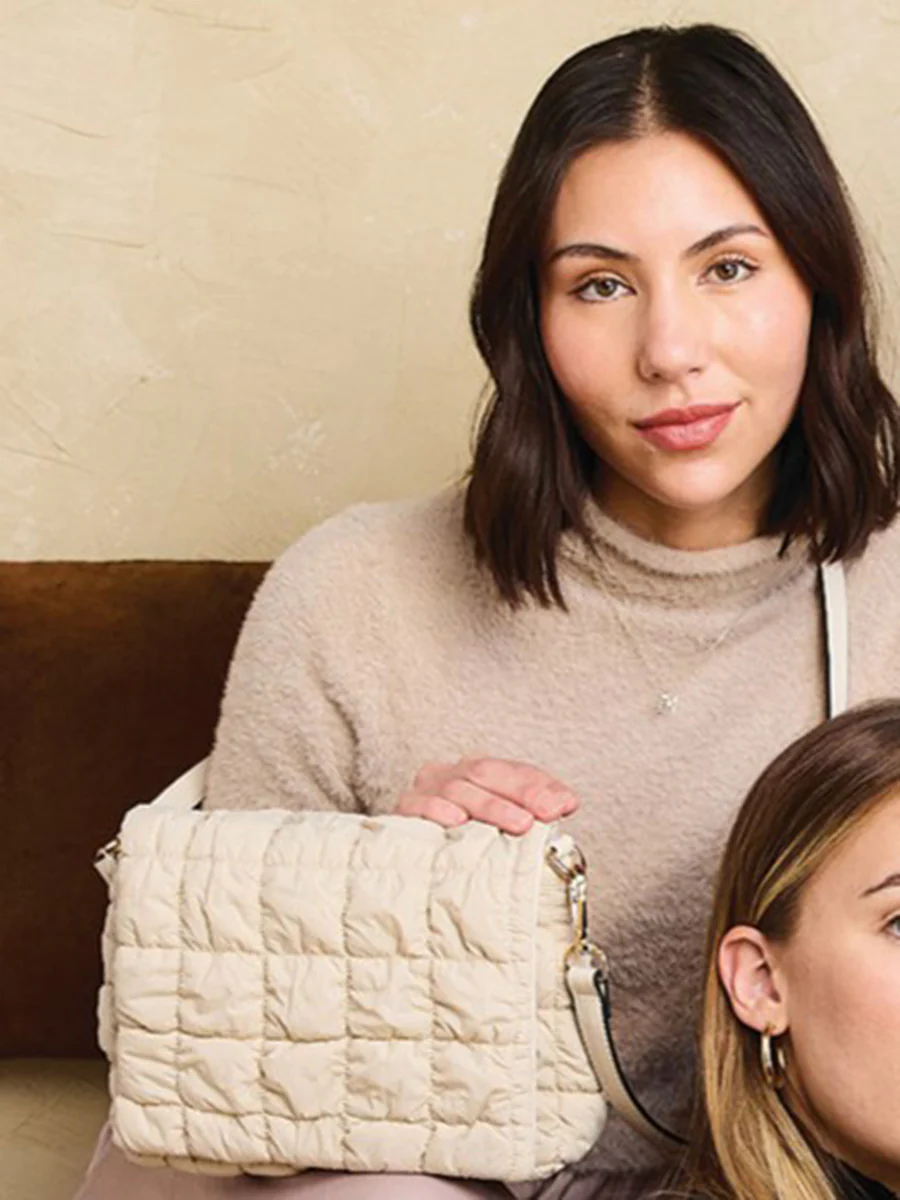 Tegan Quilted Nylon Crossbody - Image 5